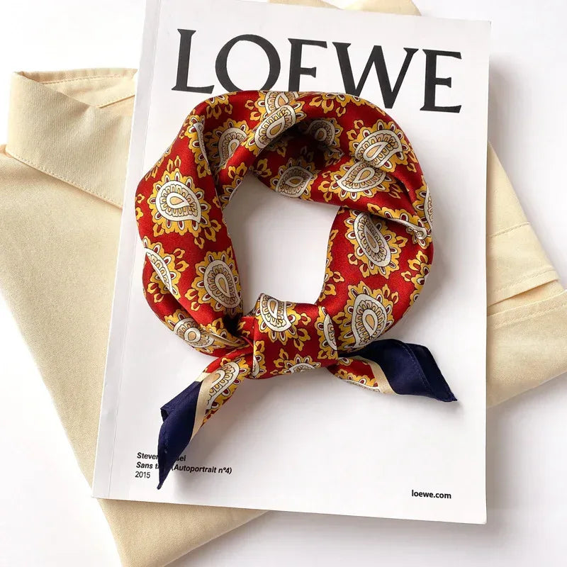 Fashion Lady Sunflower Vintage Scarf - DanaFashionstore