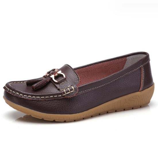 Women's Soft Sole Wedge Beanie Shoes