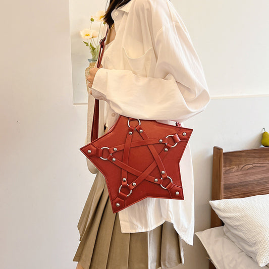 Personalized Women's Fashion Rivet Crossbody Bag - Dana Fashion
