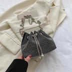 Diamond Drawstring High-grade Chain Crossbody Bag - DanaFashionstore
