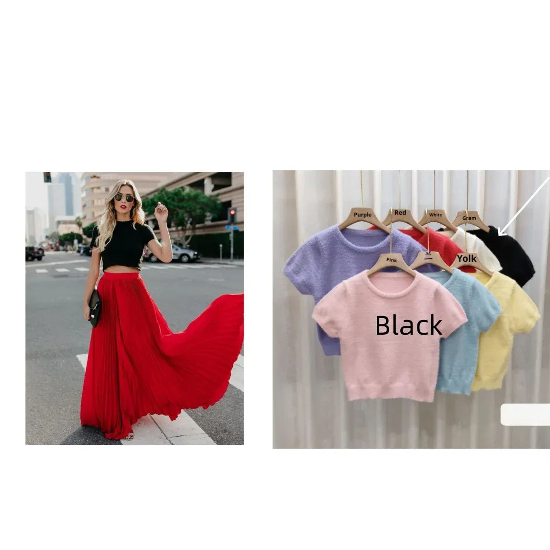 Women fashion casual skirt girls high Waist long skirts - DanaFashionstore