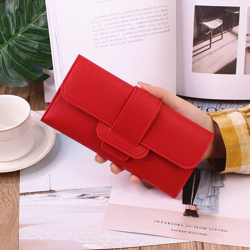 Women's Long Wallet Tri-fold Clutch Large Capacity - DanaFashionstore