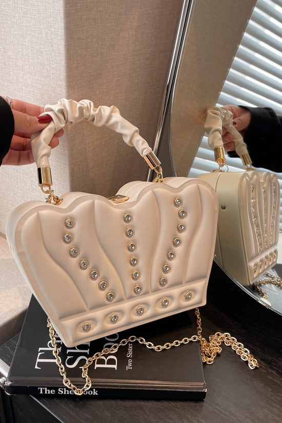 Crown Handbags High-grade Elegant Affordable Luxury Fashion Shoulder Messenger Bag - Dana Fashion