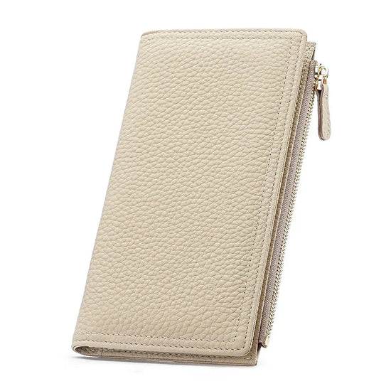 Women's Cowhide Anti-magnetic Anti-theft Long Wallet - DanaFashionstore
