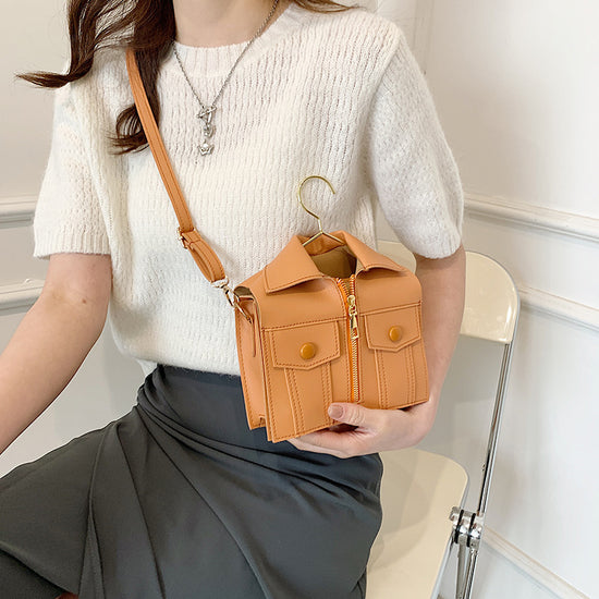 Summer New Three-dimensional Jacket Clothes Crossbody Small Square Bag - Dana Fashion