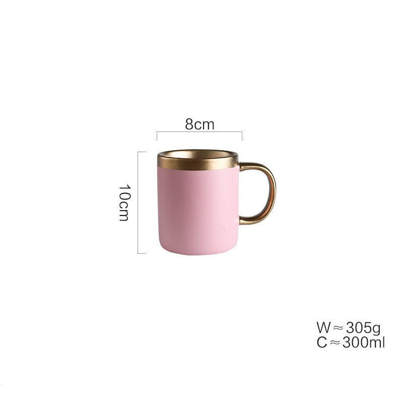 Ceramic pink household simple tableware $24.68 Dana Fashion Style: Mug Dana's Kitchen Material: Porcelain Applicable people: adults Shape: round Microwave: available Applicable scene: drinking tea Surface technology: glaze