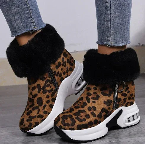 New short tube Mid Heel women's boots in winter - DanaFashionstore