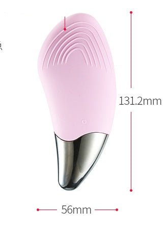 Charging silicone cleansing instrument $37.77 Dana Fashion Color: Green Beauty Tools Product size: 131.2*56 mm Packing size: 150*93*35MM Material; silicone