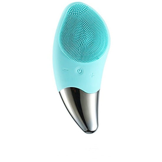 Charging silicone cleansing instrument $37.77 Dana Fashion Color: Green Beauty Tools Product size: 131.2*56 mm Packing size: 150*93*35MM Material; silicone