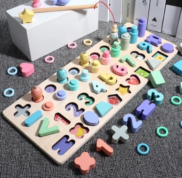 Children 3D Alphabet Number Puzzle Baby Colorful Geometric Digital Letter Educational Toy $34.98 Dana Fashion Color: Macaron Five in one quantity: Q1pc Toys & Hobbies Overview: Let your baby know the numbers, letters and colors on the puzzle, then take ou