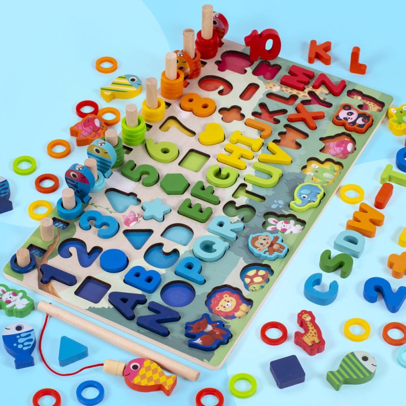 Children 3D Alphabet Number Puzzle Baby Colorful Geometric Digital Letter Educational Toy $35.73 Dana Fashion Color: Forest animals quantity: Q1pc Toys & Hobbies Overview: Let your baby know the numbers, letters and colors on the puzzle, then take out all
