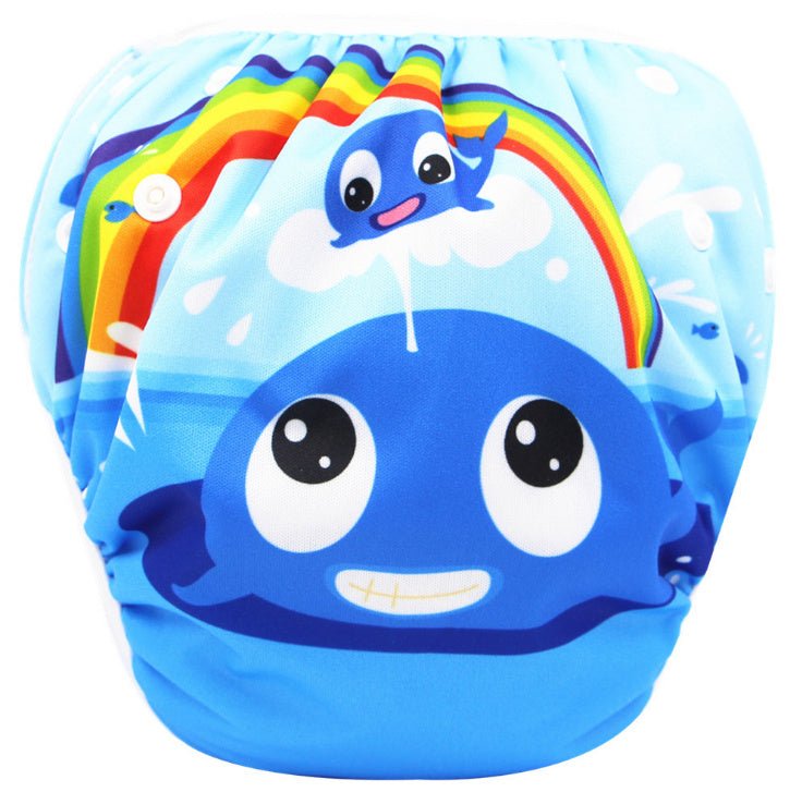 Children cartoon swimming trunks $24.89 Dana Fashion Color: 10 Style Baby & Mother Suitable for male and female babies, baby swimming leakproof pants [Product name] baby products, baby adjustable swimming trunks, special leak-proof swimming trunks for bab