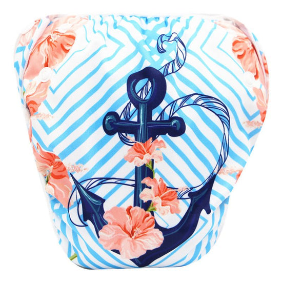 Children cartoon swimming trunks $24.89 Dana Fashion Color: 7 Style Baby & Mother Suitable for male and female babies, baby swimming leakproof pants [Product name] baby products, baby adjustable swimming trunks, special leak-proof swimming trunks for babi