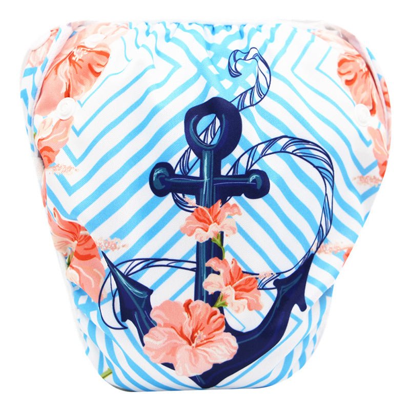 Children cartoon swimming trunks $24.89 Dana Fashion Color: 7 Style Baby & Mother Suitable for male and female babies, baby swimming leakproof pants [Product name] baby products, baby adjustable swimming trunks, special leak-proof swimming trunks for babi