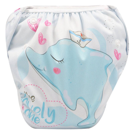 Children cartoon swimming trunks $24.89 Dana Fashion Color: 6 Style Baby & Mother Suitable for male and female babies, baby swimming leakproof pants [Product name] baby products, baby adjustable swimming trunks, special leak-proof swimming trunks for babi