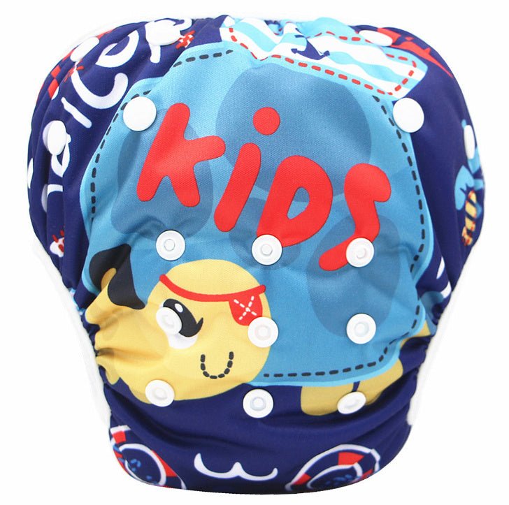 Children cartoon swimming trunks $24.89 Dana Fashion Color: 2 Style Baby & Mother Suitable for male and female babies, baby swimming leakproof pants [Product name] baby products, baby adjustable swimming trunks, special leak-proof swimming trunks for babi