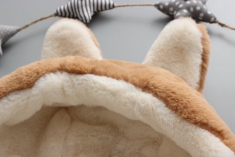 Children Thick Small Tail Faux Fur Coat $26.64 Dana Fashion Color: Deep Khaki Suit Height: 100cm Baby Clothing Product information: Color: red, dark khaki, gray, pink Applicable gender: neutral/both men and women Suitable height: 80cm,90cm,100cm,110cm,120