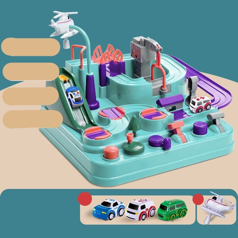 Children Toys For The Parking Lot Car Track Kids Toy $65.53 Dana Fashion Color: Large Macaron Adventure 3 Cars Toys & Hobbies Overview: 1. High Quality, this car toys for children are made responsibly with safe, BPA-free, lead-free plastic. 2.This car par