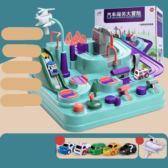 Children Toys For The Parking Lot Car Track Kids Toy $90.12 Dana Fashion Color: Large Macaron Adventure 5 Cars Toys & Hobbies Overview: 1. High Quality, this car toys for children are made responsibly with safe, BPA-free, lead-free plastic. 2.This car par