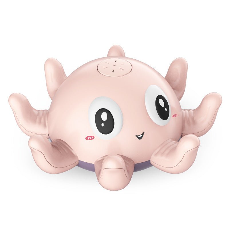 Children's Automatic Water Spray Bath Toys Bath Fun Toys With Flashing Water Spray Toy Baby Swimming Shower With Toys New $20.77 Dana Fashion Color: Pink Toys & Hobbies Overview: [Happy bathing time for the baby] When the luminous bath toy is placed in th