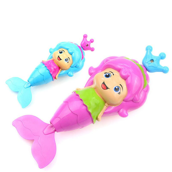 Children's bath toy baby baby toy $14.71 Dana Fashion Color: Red blue Style: Dragline Mermaid Toys & Hobbies Material: plastic Packing method: color box Ability development: emotion Water toys category: wind up water toys Configuration category: inflatabl