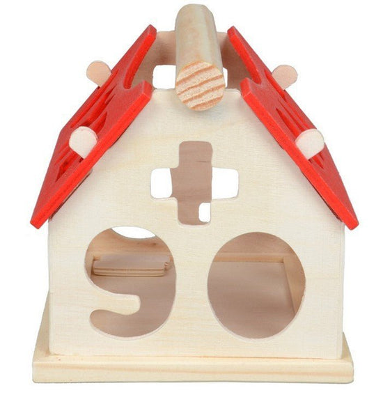 Children's building block toys, educational digital house toys $14.76 Dana Fashion Color: Red Toys & Hobbies Product information Material: Wooden Place of Origin: Zhejiang Brand: Xiaojiaoya Product category: three-dimensional puzzle Item No.: Small Digita