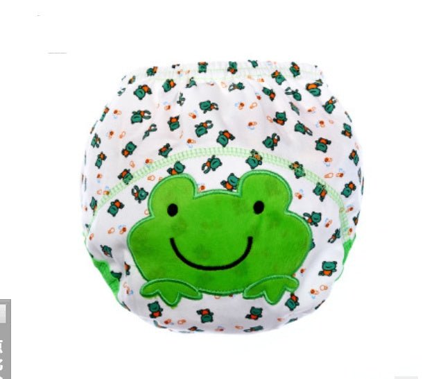 Children's cartoon diaper pants baby learning pants infant cotton breathable training pants washable diapers $10.41 Dana Fashion Color: D Size: 100cm Baby Clothing Material: cotton Underwear underwear category: study pants