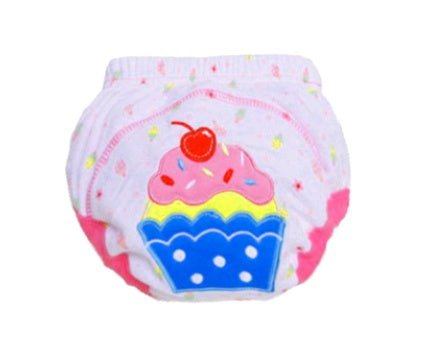 Children's cartoon diaper pants baby learning pants infant cotton breathable training pants washable diapers $10.41 Dana Fashion Color: G Size: 100cm Baby Clothing Material: cotton Underwear underwear category: study pants