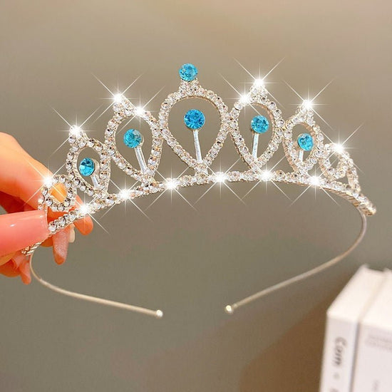 Children's Children's Crown Headdress Girls Princess Crown Hair Clip $23.50 Dana Fashion Color: 14Rain Plum Women's Accessories Product information: Pattern: Cross/Crown/Roman numerals Treatment Process: Electroplating Type: Hair accessories suit Color: 1