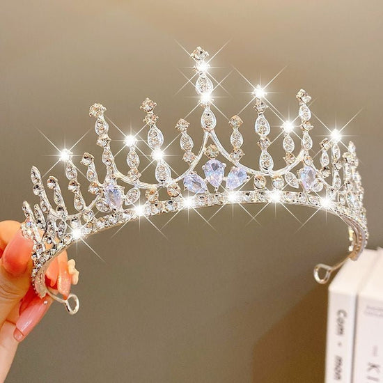 Children's Children's Crown Headdress Girls Princess Crown Hair Clip $23.50 Dana Fashion Color: 24Yuyi Women's Accessories Product information: Pattern: Cross/Crown/Roman numerals Treatment Process: Electroplating Type: Hair accessories suit Color: 1# dia