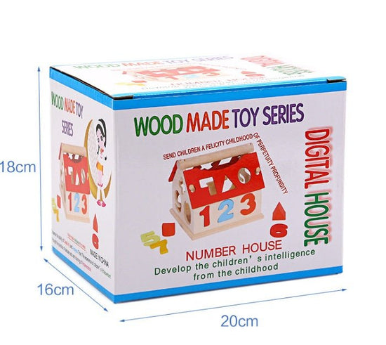 Children's Digital House Wisdom House Cute Digital Pairs Early Learning Educational Toys $19.47 Dana Fashion Color: Photo Color Toys & Hobbies 100% brand new and high quality. Let the baby know colors, 0-9 Numbers, geometric shapes and mathematical symbol
