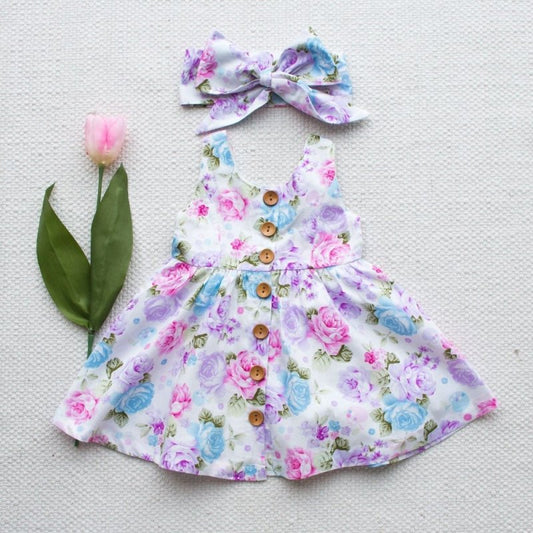 Children's Dress European And American Princess Skirt Girl Dress $16.77 Dana Fashion Color: White Child size: 100cm Baby Clothing Product Information: Main fabric composition: cotton Main fabric component content: 100 Applicable gender: female Size Inform