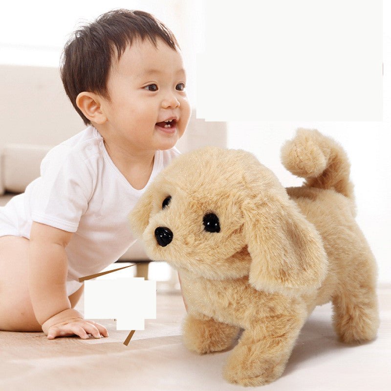 Children's Electric Animal Plush Toys Corgi Teddy Bunny $29.69 Dana Fashion Color: Khaki Toys & Hobbies Overview: 1. It will cry and scream when touched lightly, and shake its little tail when walking. 2. High-quality materials made of high-quality soft f