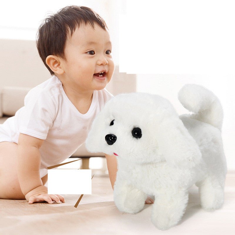 Children's Electric Animal Plush Toys Corgi Teddy Bunny $32.31 Dana Fashion Color: White Toys & Hobbies Overview: 1. It will cry and scream when touched lightly, and shake its little tail when walking. 2. High-quality materials made of high-quality soft f