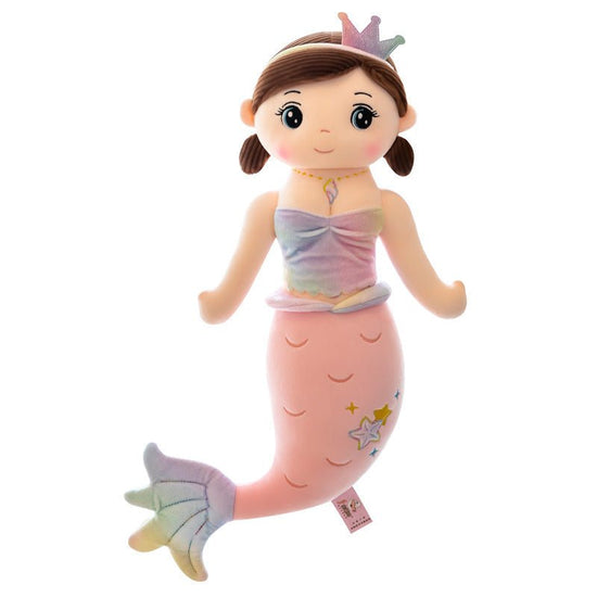Children's Fashion New Crown Mermaid Plush Toy $61.16 Dana Fashion Color: Photo Color Size: 100cm Toys & Hobbies Product information: Category: Plush doll Modeling category: Animal Animal Classification: Fish Packing method: net bag Filling material: down