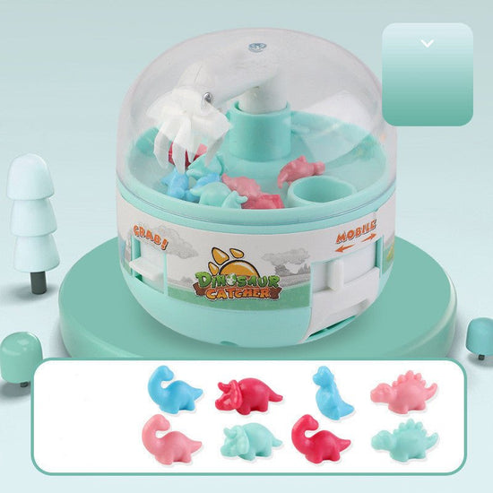 Children's Gashapon Toy Mini Dinosaur Grabbing Machine Kids Toys $8.25 Dana Fashion Color: Green Toys & Hobbies Product Details: Features: Catch dinosaurs Toy material: plastic/plastic Ability training: emotion, vision, intellectual development, manual br