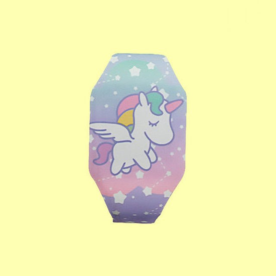 Children's Iuminous Watch LED Cartoon Glowing Toy Watch $45.52 Dana Fashion Color: Unicorn Blue B Toys & Hobbies Applicable age: 3 years old, 6 years old, 7 years old, 8 years old, 9 years old, 10 years old, 11 years old, 12 years old Origin: Asia Pacific