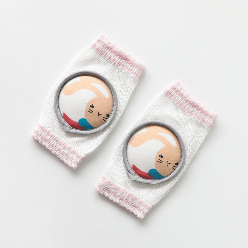 Children's Knee Pads Combed Cotton Large Mesh Breathable Baby Infant Crawling Knee Pads $20.00 Dana Fashion Color: Blue Size: One size Baby Clothing Overview: Cartoon pattern, reactive printing and dyeing. The mesh design at the knee bend is breathable an