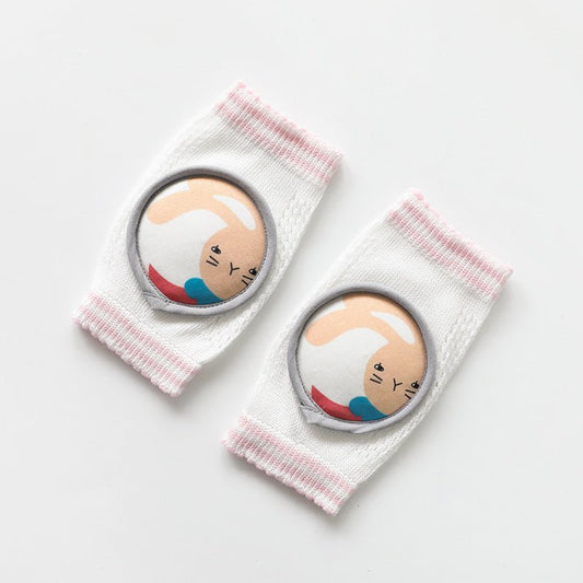 Children's Knee Pads Combed Cotton Large Mesh Breathable Baby Infant Crawling Knee Pads $20.00 Dana Fashion Color: Blue Size: One size Baby Clothing Overview: Cartoon pattern, reactive printing and dyeing. The mesh design at the knee bend is breathable an