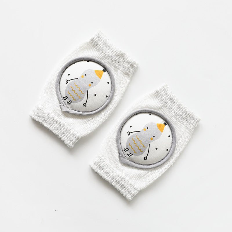 Children's Knee Pads Combed Cotton Large Mesh Breathable Baby Infant Crawling Knee Pads $20.00 Dana Fashion Color: Grey Size: One size Baby Clothing Overview: Cartoon pattern, reactive printing and dyeing. The mesh design at the knee bend is breathable an