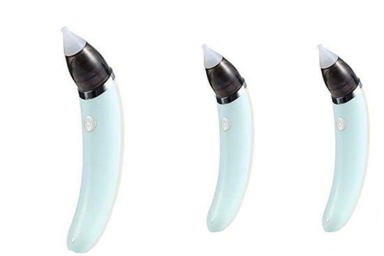Children's Nasal Aspirator Anti-backflow Electric Nasal Aspirator $140.52 Dana Fashion Color: Green 3 pcs Quantity: 1pc Baby & Mother Overview: The snot can be clear easily from the nose and let the baby breathe easier. 5 optional strength of suction powe