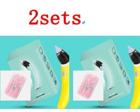 Children's Nasal Aspirator Anti-backflow Electric Nasal Aspirator $78.38 Dana Fashion Color: Yellow B nail kit Quantity: 2sets Baby & Mother Overview: The snot can be clear easily from the nose and let the baby breathe easier. 5 optional strength of sucti