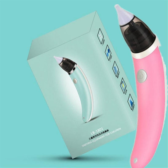 Children's Nasal Aspirator Anti-backflow Electric Nasal Aspirator $37.37 Dana Fashion Color: Pink B Quantity: 1pc Baby & Mother Overview: The snot can be clear easily from the nose and let the baby breathe easier. 5 optional strength of suction power remo