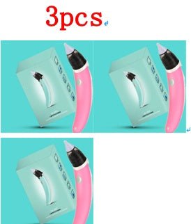 Children's Nasal Aspirator Anti-backflow Electric Nasal Aspirator $97.41 Dana Fashion Color: Pink B Quantity: 3pcs Baby & Mother Overview: The snot can be clear easily from the nose and let the baby breathe easier. 5 optional strength of suction power rem