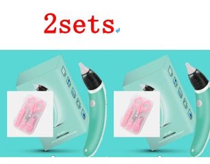 Children's Nasal Aspirator Anti-backflow Electric Nasal Aspirator $82.14 Dana Fashion Color: Green B nail kit Quantity: 2sets Baby & Mother Overview: The snot can be clear easily from the nose and let the baby breathe easier. 5 optional strength of suctio