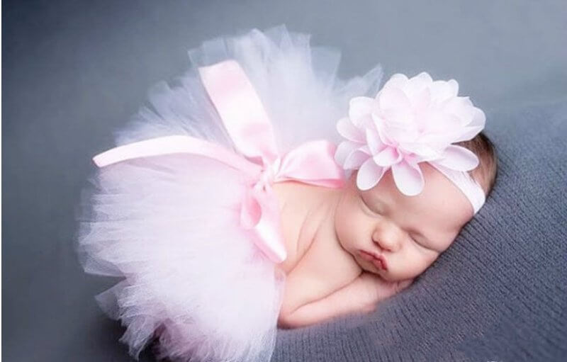 Children's Photographic Clothing Bust Tutu Skirt $16.90 Dana Fashion Color: Light pink Size: One Size Baby Clothing Product information: Material: Nylon yarn Product Category: Children's Skirt Applicable gender: neutral/male and female Suitable seasons: s