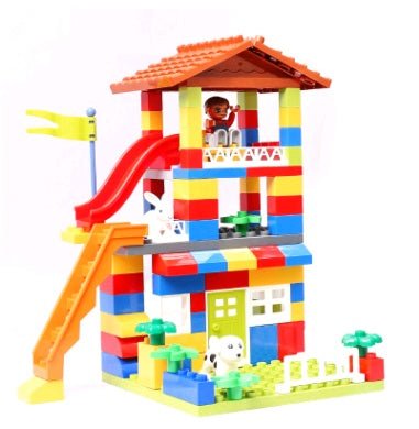 Children's puzzle building blocks, boys and girls, city baby, children's toys, early childhood toys $59.22 Dana Fashion default: default Toys & Hobbies Material: plastic / plastic Plastic building block type: large particles