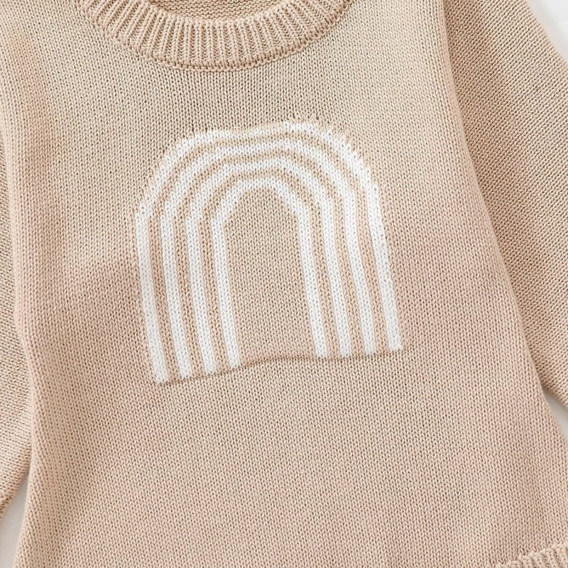Children's Romper Sweater White Light Brown $34.84 Dana Fashion Color: Light Brown Child size: 100cm Baby Clothing Product information : Sleeve Length: Long Sleeve Whether hooded: not hooded Main fabric composition: Cotton Main fabric content: 100 (%) Clo