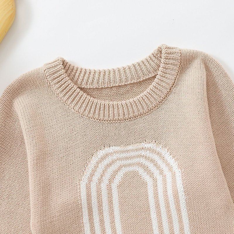 Children's Romper Sweater White Light Brown $34.84 Dana Fashion Color: Light Brown Child size: 100cm Baby Clothing Product information : Sleeve Length: Long Sleeve Whether hooded: not hooded Main fabric composition: Cotton Main fabric content: 100 (%) Clo