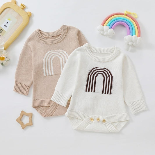 Children's Romper Sweater White Light Brown $34.84 Dana Fashion Color: Light Brown Child size: 100cm Baby Clothing Product information : Sleeve Length: Long Sleeve Whether hooded: not hooded Main fabric composition: Cotton Main fabric content: 100 (%) Clo